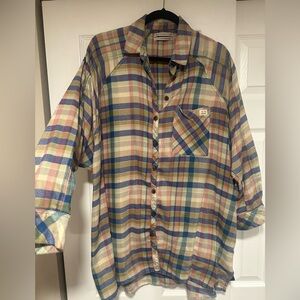 Urban Outfitters Multicolor Plaid Casual Shirt
